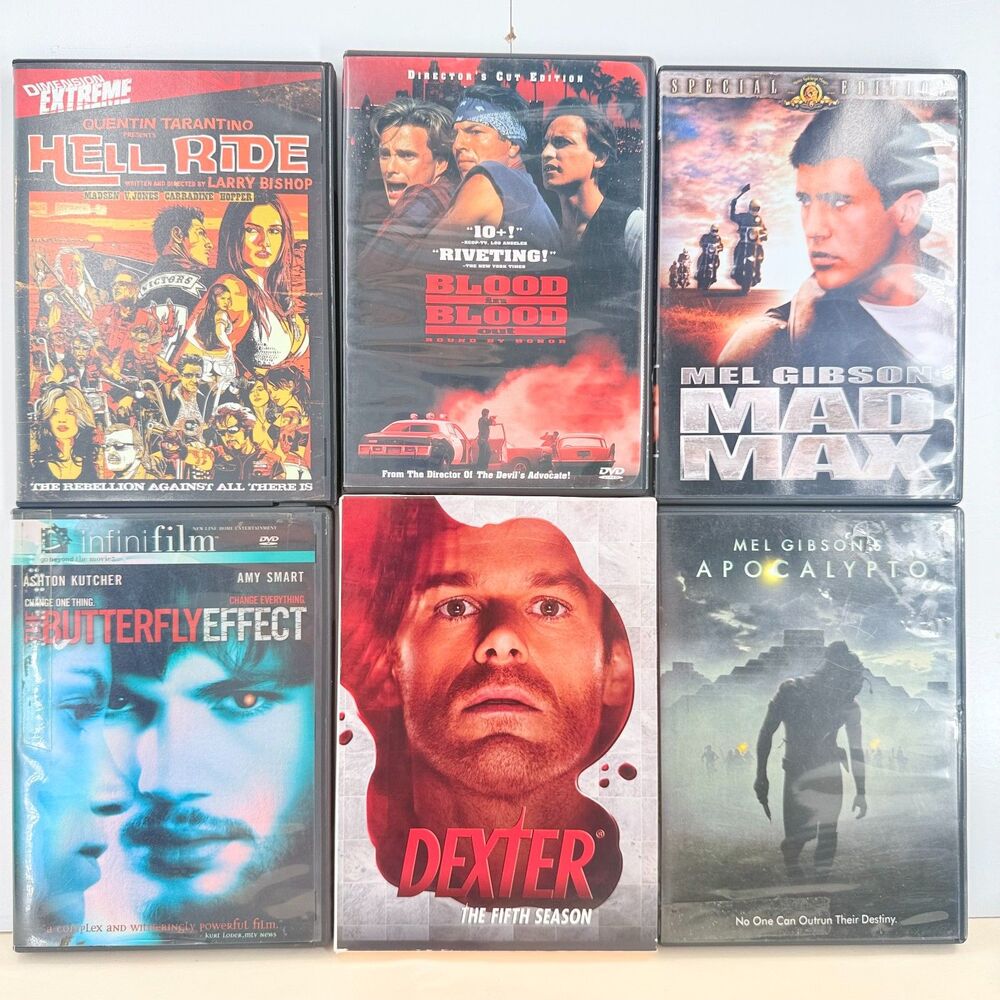 Mad Max Apocalypto Blood In Blood Out Thriller Bundle